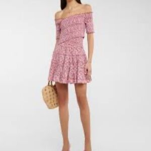 Poupette St. Barth Soledad Floral Mini Dress NWOT